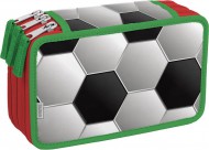 Školní penál třípatrový Soccer