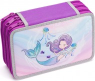 Školní penál třípatrový Sleepy Mermaid - zvětšit obrázek