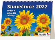 Stolní Plánovací kalendář Slunečnice