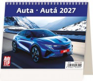 Stolní kalendář Auta MiniMax 