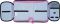 Školní penál jednopatrový Candy
