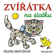 Knížka leporelo - Zvířátka na statku, CZ text  
