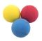 Soft míč na soft tenis pěnový průměr 7cm 3 barvy