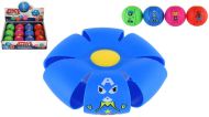Flat Ball - Hoď disk, chyť míč! plast 8cm 4 barvy