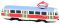 Tramvaj Tatra T3 česká kovová 16cm