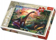 Puzzle Dinosauři 100 dílků 41x27,5cm - zvětšit obrázek