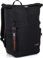 Černý rolltop batoh Topgal EZRA X 26059