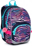 Dívčí školní batoh zebra Topgal KIMI 21010 G - zvětšit obrázek