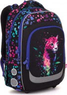 Školní batoh LORI s neonovým leopardem Topgal LORI 25074