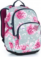 Studentský batoh s květinami Topgal YOKO 21030 G