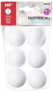 Polystyrénové koule 4cm, 6ks