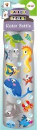 Samolepky WATER BOTTLE 83 x 286 mm - Ocean