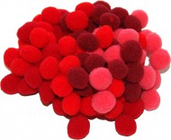 BREWIS bambule POM10 10mm 100ks červené