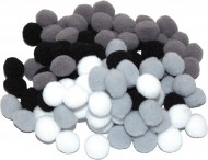BREWIS bambule POM14 10mm 100ks černo bí