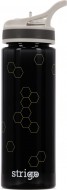 Láhev na pití STRIGO 600 ml Honeycomb černá