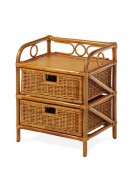 Ratanový,2-zásuvkový prádelník RB-2 HO - zvětšit obrázek