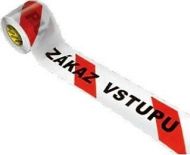 610 Bílo/červená výstražná fólie ZÁKAZ VSTUPU 