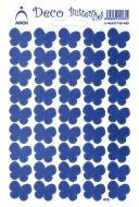 Samolepka  Motýlci fialoví Butterflies 416-V modrá - zvětšit obrázek