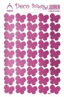 Samolepka  Motýlci fialoví Butterflies 416-V růžová - zvětšit obrázek