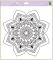 Předlohy na adhezní fólii Mandaly