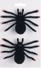 Pavouk na klipu černý 10 x 2 x 8 cm, 2 ks