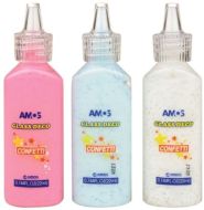 Barvy na sklo 22 ml s konfetami jednotlivé 6 odstínů - zvětšit obrázek