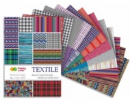 Papíry s motivem blok A4 g Textile