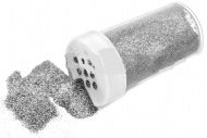 Glitry - třpytky stříbrné - zvětšit obrázek