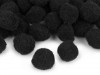 Kuličky POMPOM černé