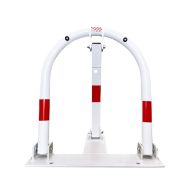 Bílo-červená ocelová parkovací zábrana Elephant - 49 x 52,5 cm