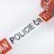 Bílo-červená vytyčovací páska POLICIE ČR - VSTUP Z