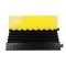 Černo-žlutý gumový kabelový most (4x50x42) FLOMA C