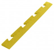 Žlutý plastový PVC nájezd samice pro dlažby Tenax (bubbles) - 48 x 5,1 x 0,8 cm - zvětšit obrázek