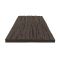 Hnědý gumový zahradní nášlap FLOMA Wood (dřevo) - 