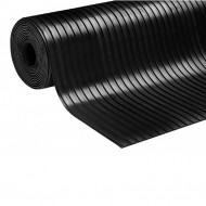 Průmyslová protiskluzová podlahová guma Wide Grooves - 10 m x 125 cm x 0,3 cm - zvětšit obrázek