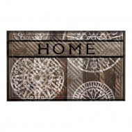 Textiln gumov istc vnitn vstupn roho FLOMA Lima Wood & Medallions - 45 x 75 cm - zvtit obrzek