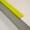 Žlutá plastová PVC protiskluzová schodová hrana F4