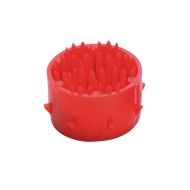 Červený plastový čistící kartáč pro rohože Octomat, Octomat Elite