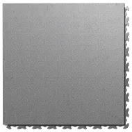 Šedá PVC vinylová zátěžová dlažba Fortelock Invisible Eco 2030 (hadí kůže) - 45,3 x 45,3 x