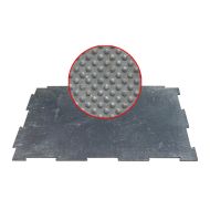 PVC vinylová hladká kuličková puzzle podlahová deska FLOMA RePVC T621P - 116 x 78 x 1,2 cm