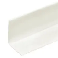 Bílá plastová PVC soklová lišta F129 - 40 m x 3 cm x 3 cm