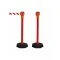 Červený vymezovací sloupek - 900 x 116 cm