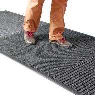 Černá třízónová vstupní rohož FLOMA TRIO - 100 cm x 300 cm x 14 mm - zvětšit obrázek