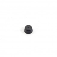 Černý gumový doraz návlečný pro hlavu šroubu FLOMA - průměr 1,5 cm x 0,9 cm - zvětšit obrázek