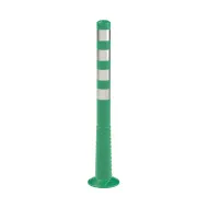 Zelený plastový (PE) sloupek FLOMA BD46 - 8 x 100 cm
