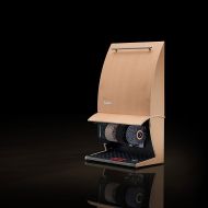 Dřevěný čistič bot Heute Elegance Nature plus