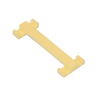 Žlutá plastová spojka pro rohože Otti FLOMA - 10 ks