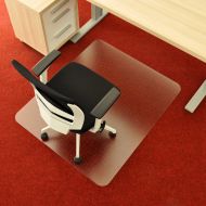 Průhledná ochranná podložka pod židli na koberec FLOMA OCMat Profi - 120 x 100 x 0,2 cm