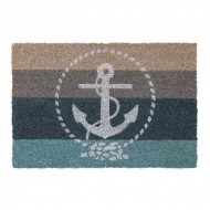 Kokosová vnitřní čistící vstupní rohož FLOMA Ruco Anchor - 40 x 60 x 1,5 cm - zvětšit obrázek