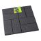 Šedá gumová terasová dlažba FLOMA Cobblestone - 40